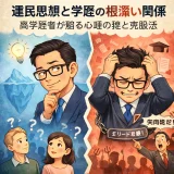 選民思想と学歴の根深い関係｜高学歴者が陥る心理の罠と克服法