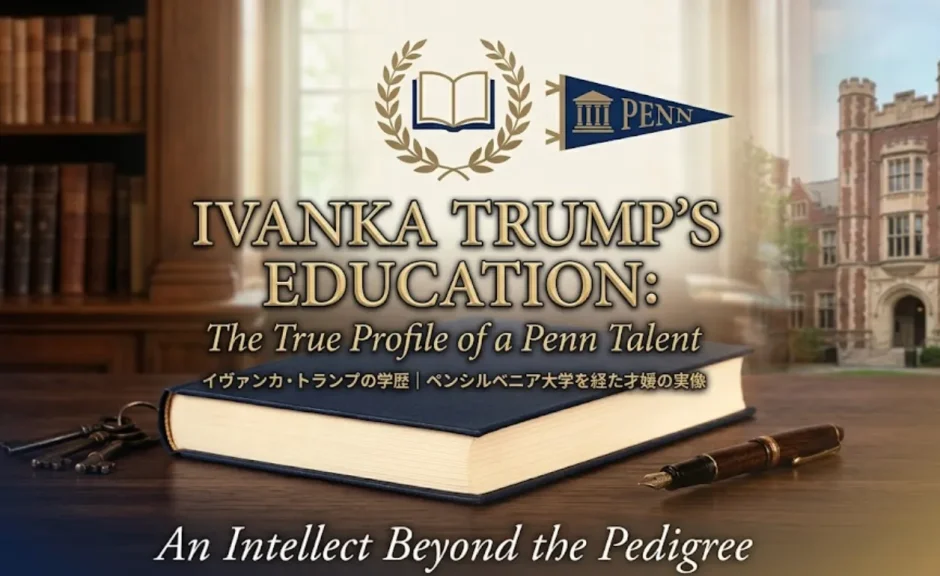 イヴァンカ・トランプの学歴｜ペンシルベニア大学を経た才媛の実像
