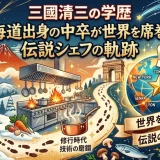 三國清三の学歴｜北海道出身の中卒が世界を席巻した伝説シェフの軌跡