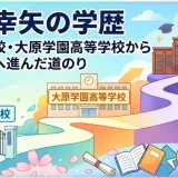 宇田幸矢の学歴｜稲付中学校・大原学園高等学校から明治大学へ進んだ道のり