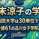 広末涼子の学歴｜早稲田大学は30単位で中退！偏差値61の品川女子学院高等部出身