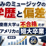 みのミュージックの学歴と偏差値｜慶應大学は不合格だがアメリカの短大卒業