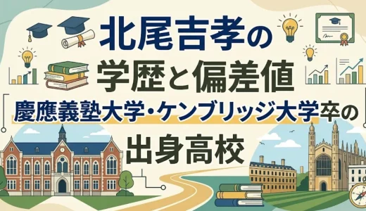 北尾吉孝の学歴と偏差値｜慶應義塾大学・ケンブリッジ大学卒の出身高校