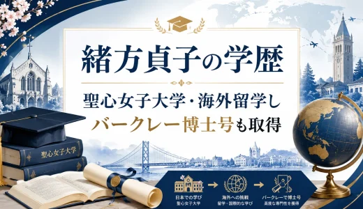 緒方貞子の学歴｜聖心女子大学・海外留学しバークレー博士号も取得