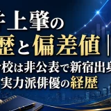 井上肇の学歴と偏差値｜出身校は非公表で新宿出身の実力派俳優の経歴